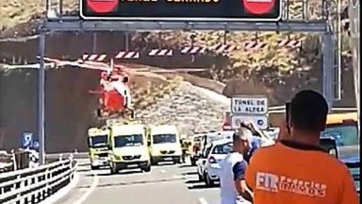 El conductor del accidente de La Aldea se saltó la señalización