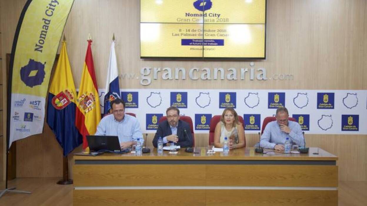 Más de 200 profesionales nómadas de 18 países conocerán Gran Canaria como destino para trabajar en remoto