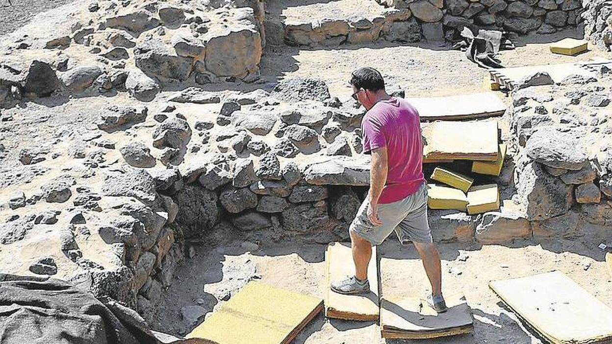 Vándalos causan daños al yacimiento de Los Melones