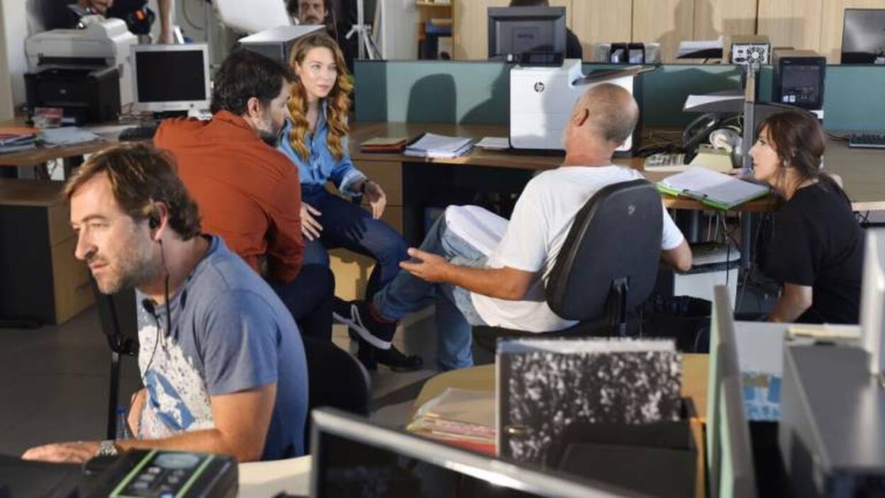 CANARIAS7, plató  del rodaje de ‘La sala’