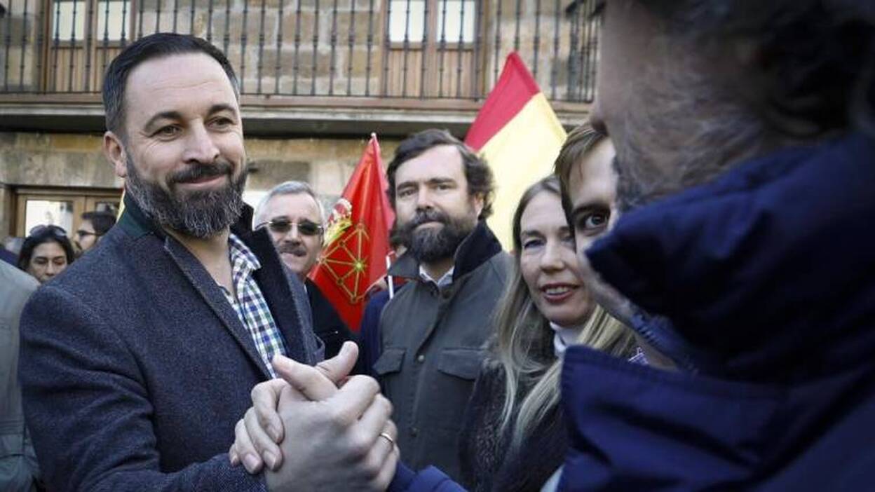 Santiago Abascal, de Vox: "Cs tendrá que explicar quiénes son sus enemigos"