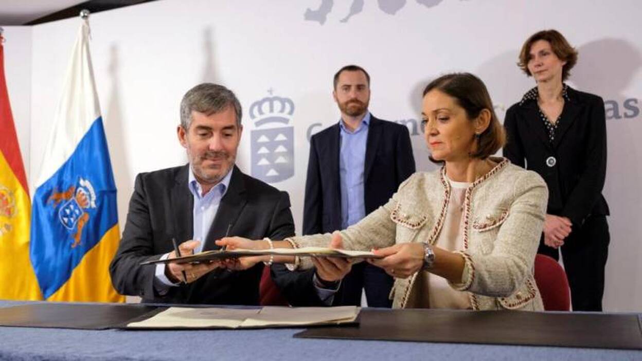 El convenio turístico marca el deshielo entre Canarias y Madrid