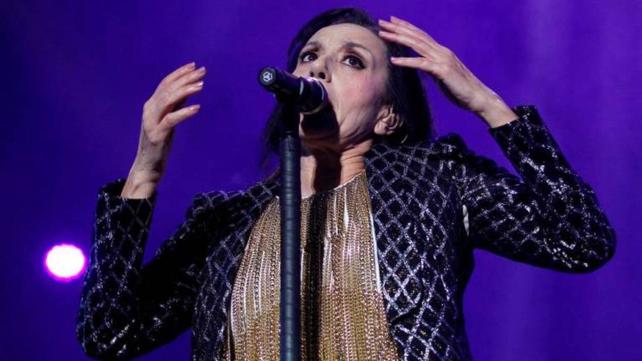 Luz Casal celebra en Madrid unos 60 años exultantes