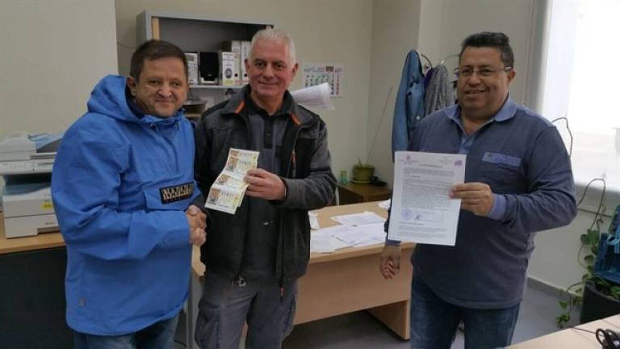 Le devuelven seis décimos de lotería perdidos