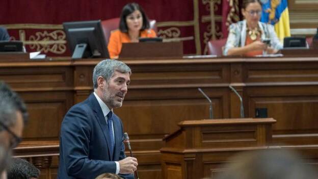 Clavijo acusa al Gobierno español de &quot;hurtar&quot; 300 millones para Cataluña