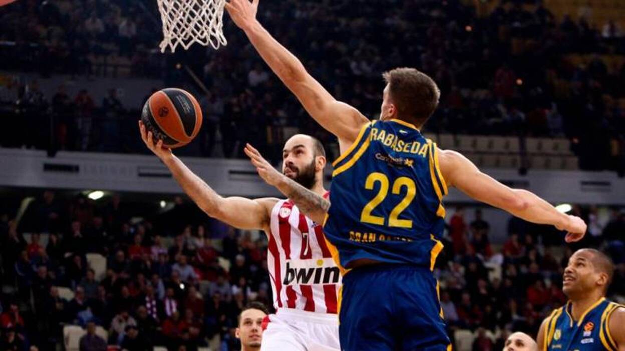El Gran Canaria, sin opciones ante el Olympiacos del 'mago' Spanoulis