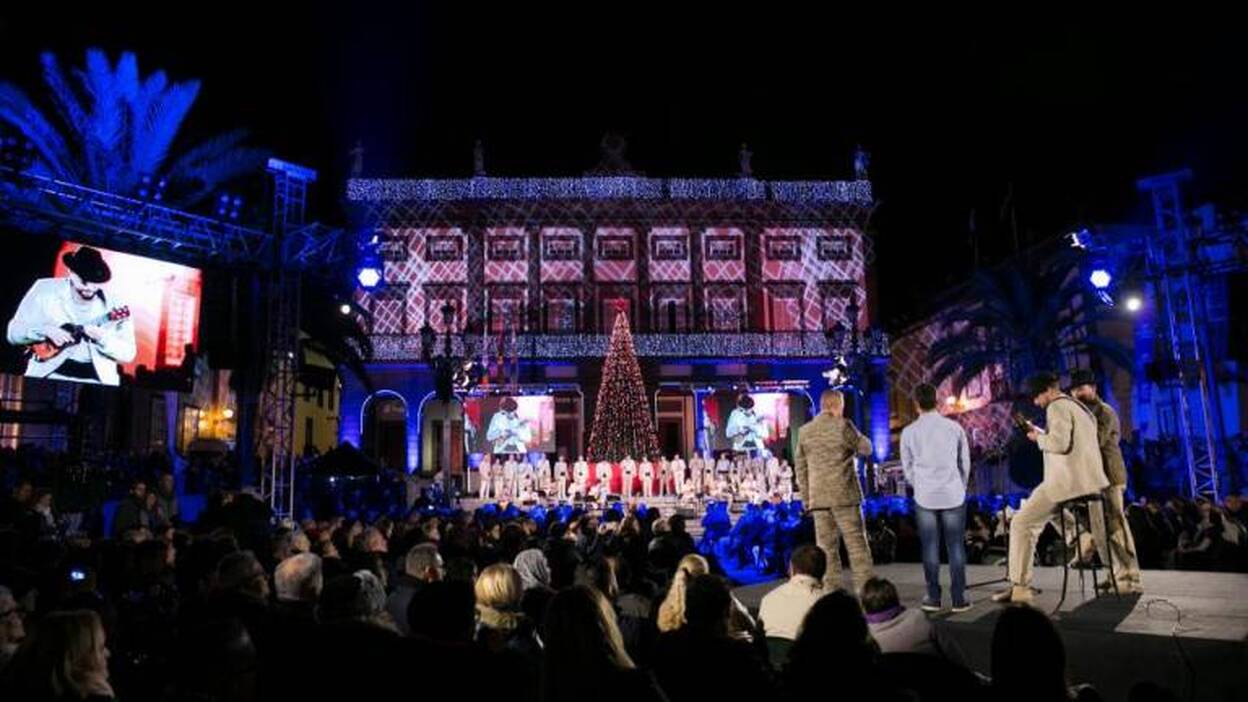 Los Gofiones celebran la Navidad con su tradicional concierto en la Plaza de Santa Ana este sábado
