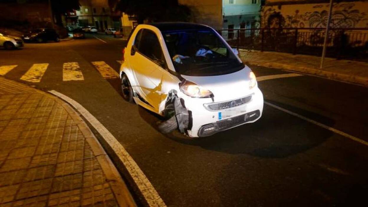 Un conductor ebrio choca contra otro en Casablanca III