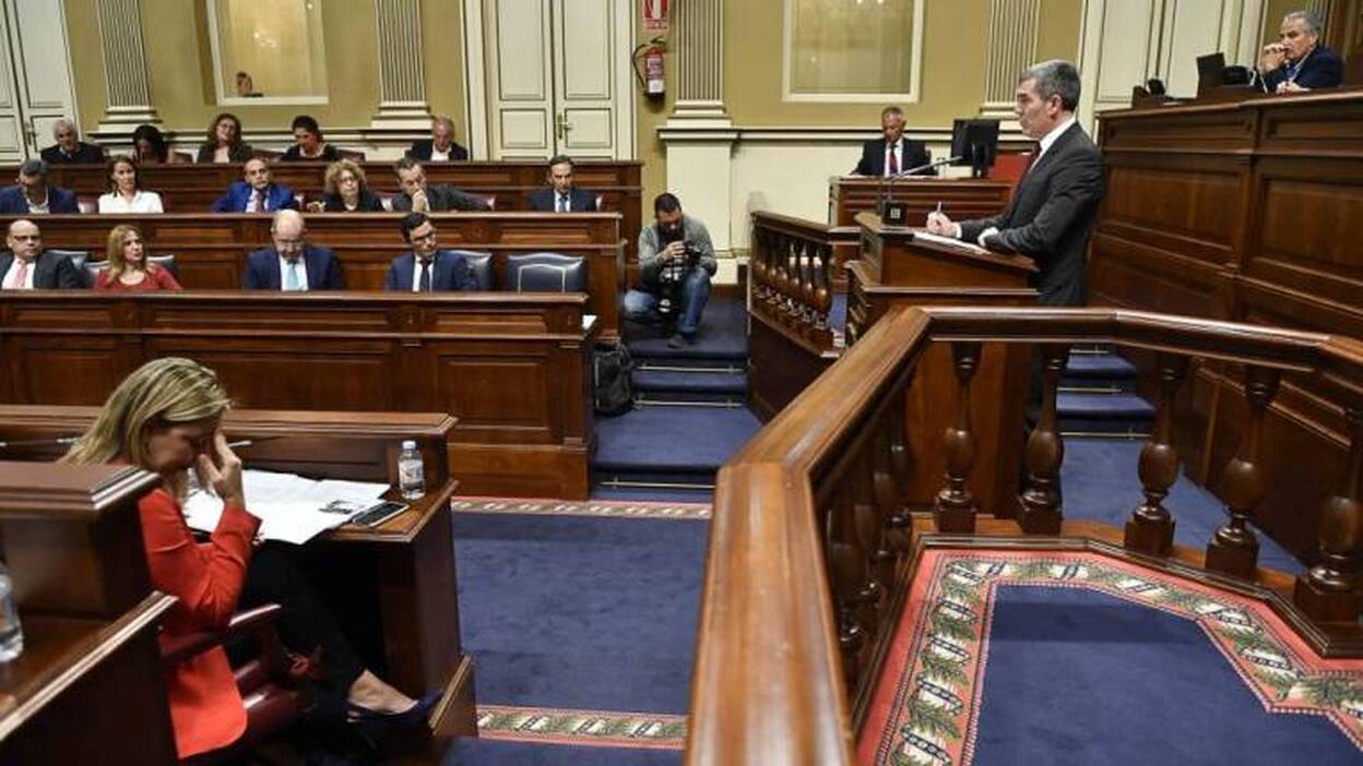 Sólo el PP apoya la estrategia de Clavijo contra el Estado