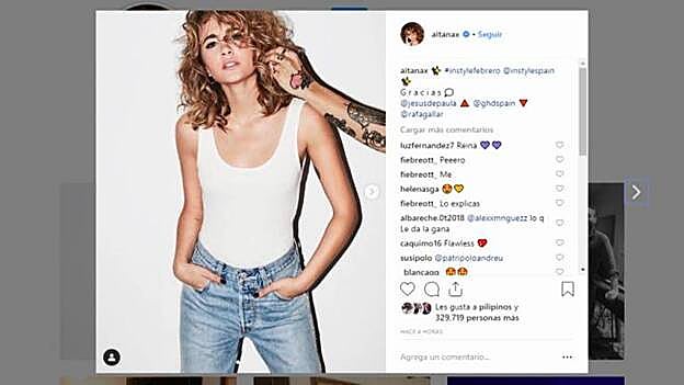 El sorprendente cambio de look de Aitana Ocaña