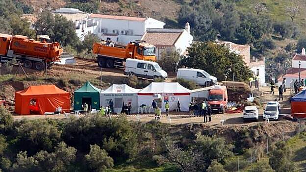 Una cámara accede al pozo por el que supuestamente cayó Julen