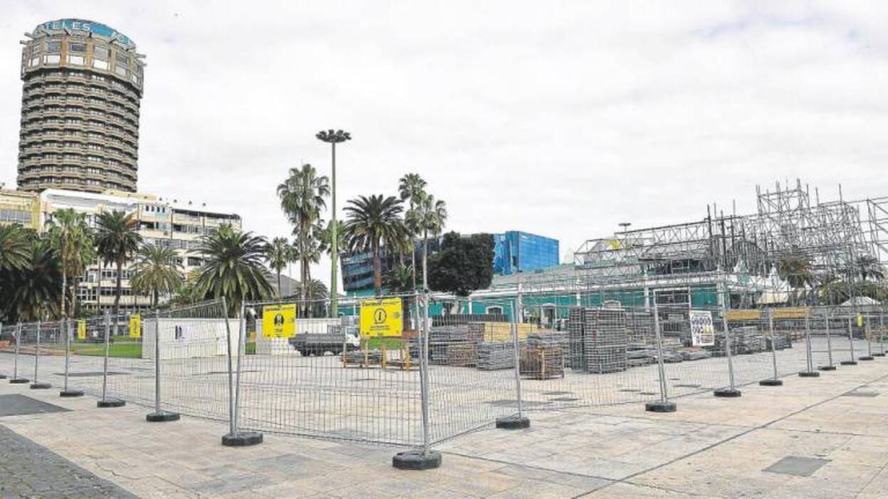 El escenario del carnaval comienza a tomar forma en Santa Catalina