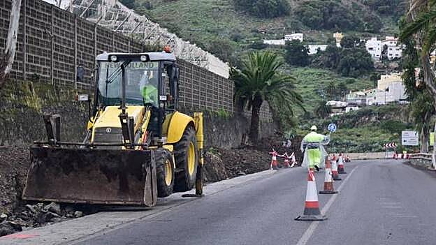 Comienza el desmonte en la GC-21