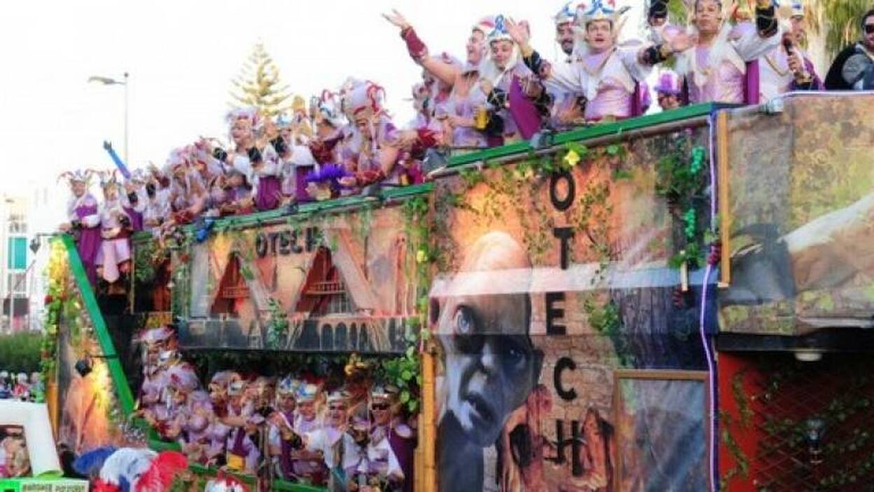 Telde abre el plazo de inscripción de carrozas en la cabalgata del Carnaval