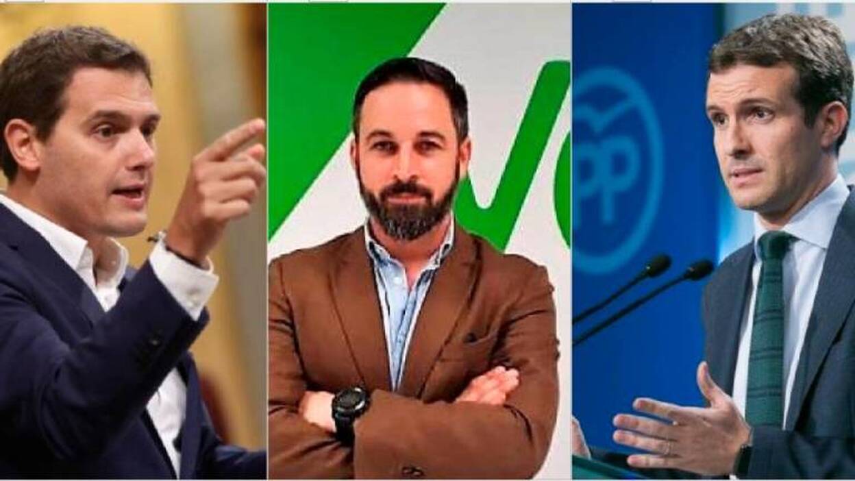 PP, Cs y Vox convocan a la ciudadanía «por una España unida»