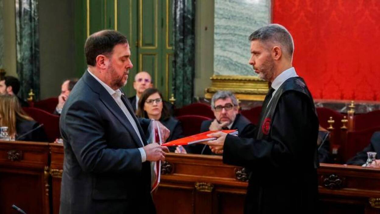 En directo, declaración de Junqueras en el juicio del Procés