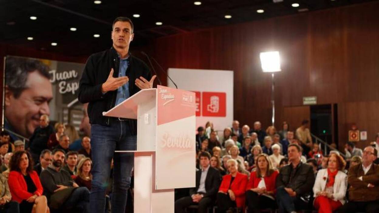 Sánchez, contra «las tres derechas»