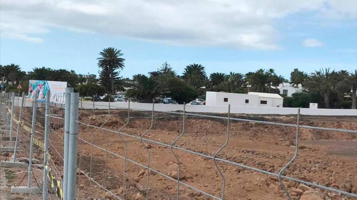 Parque Atlántico, obras paradas