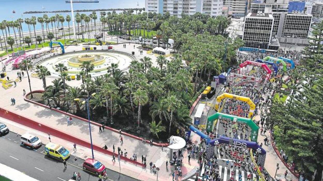 Una mañana diferente fuera de la oficina