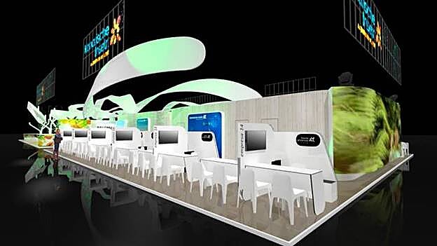 El espacio destinado a las reuniones en la ITB Berlín también cobra una especial importancia en el stand del archipiélago.  C7