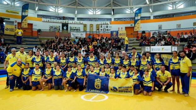 Las escuelas de Lucha Canaria han sido una de las grandes apuestas por fomentar los deportes autóctonos. /  C7