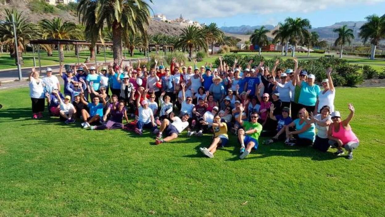 Los mayores de Agüimes mejoran su salud con actividad física específica