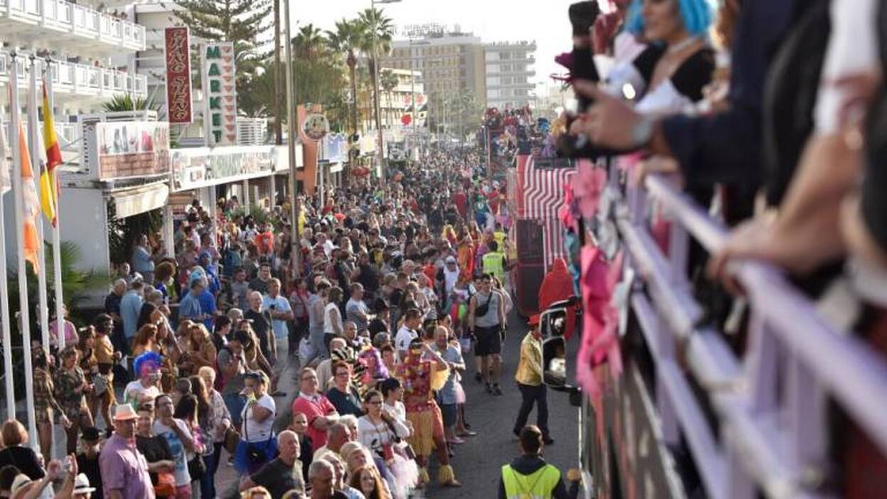 Unas 300 personas darán seguridad al Carnaval de Maspalomas