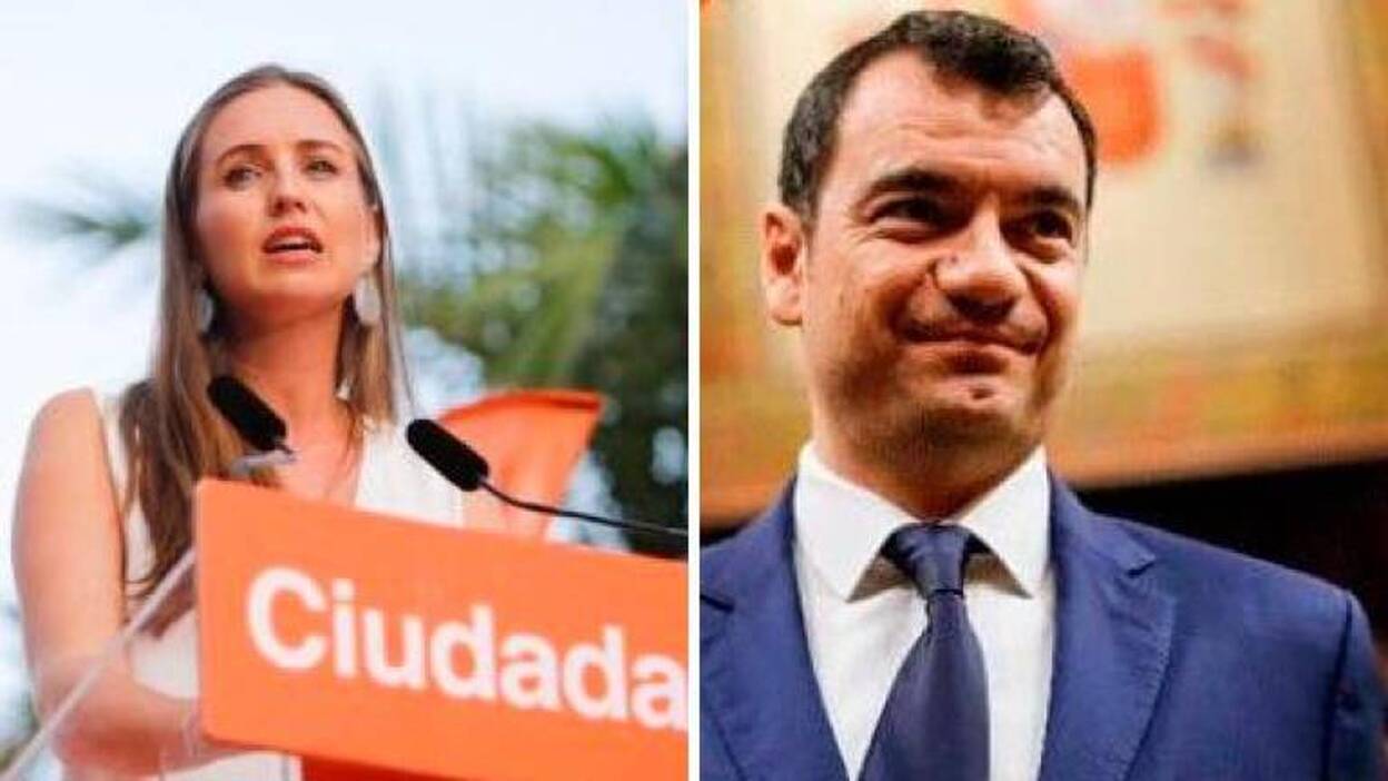 Melisa Rodríguez y Saúl Ramírez repiten como candidatos de Cs en Canarias