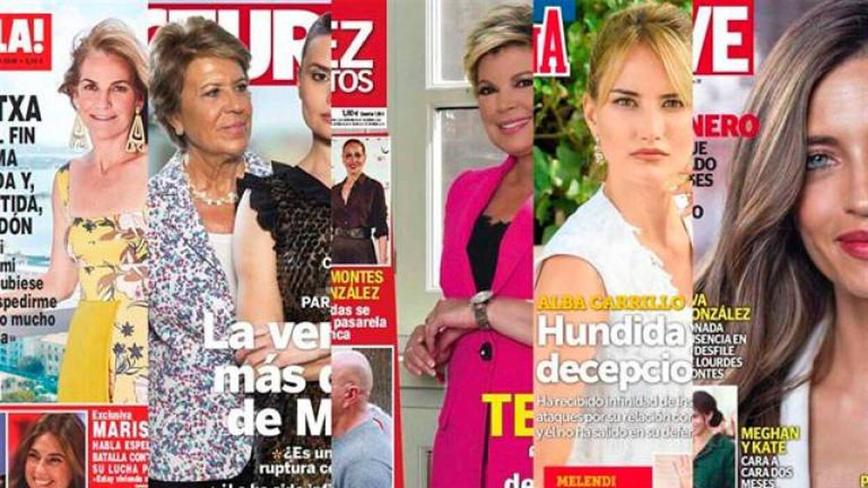 Las revistas del corazón, a la carta