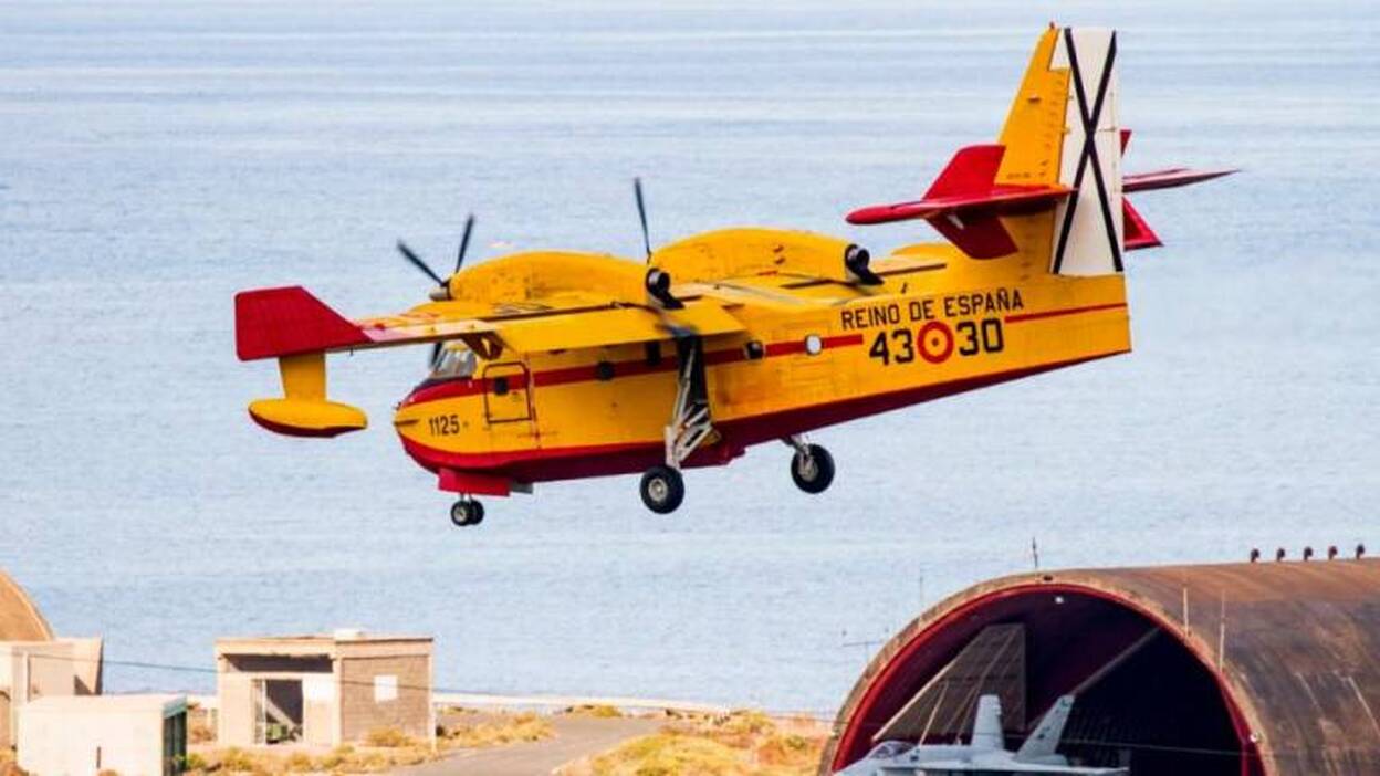 Aviones anfibios para la extinción de incendios