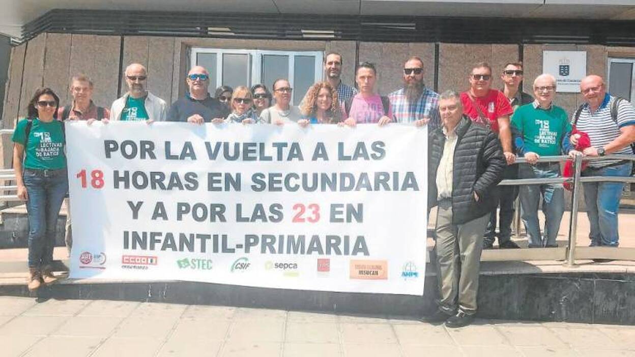 El personal docente aumenta un 11% el próximo curso en secundaria