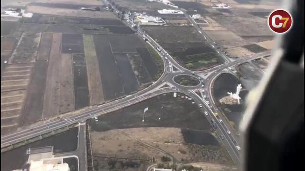 El Ironman Lanzarote, desde un helicópero