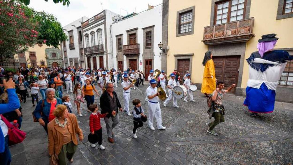 El Día de Canarias se celebra en Vegueta