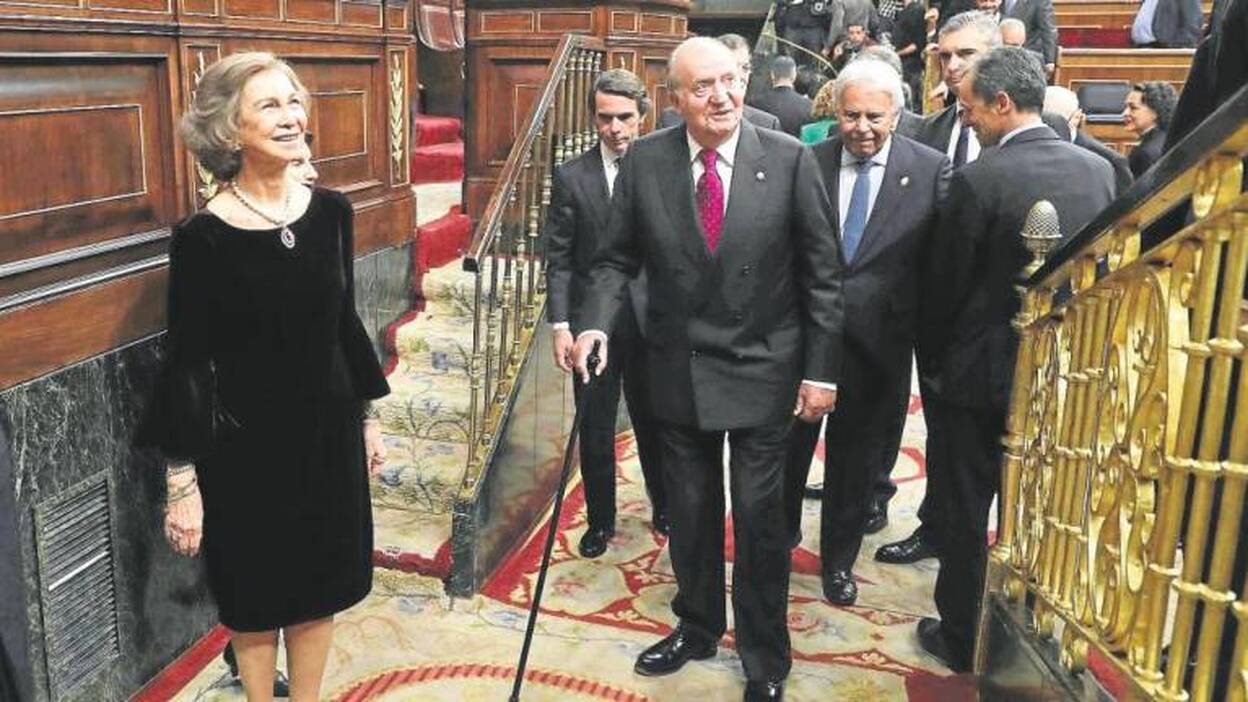 Juan Carlos I, el rey sin hueco