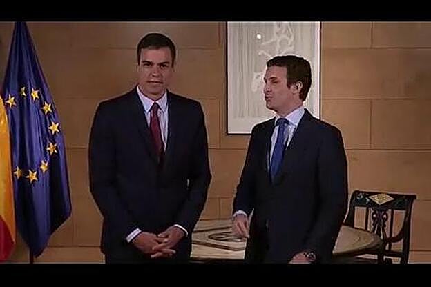 El PSOE mira al PP ante la parálisis de su negociación con Podemos