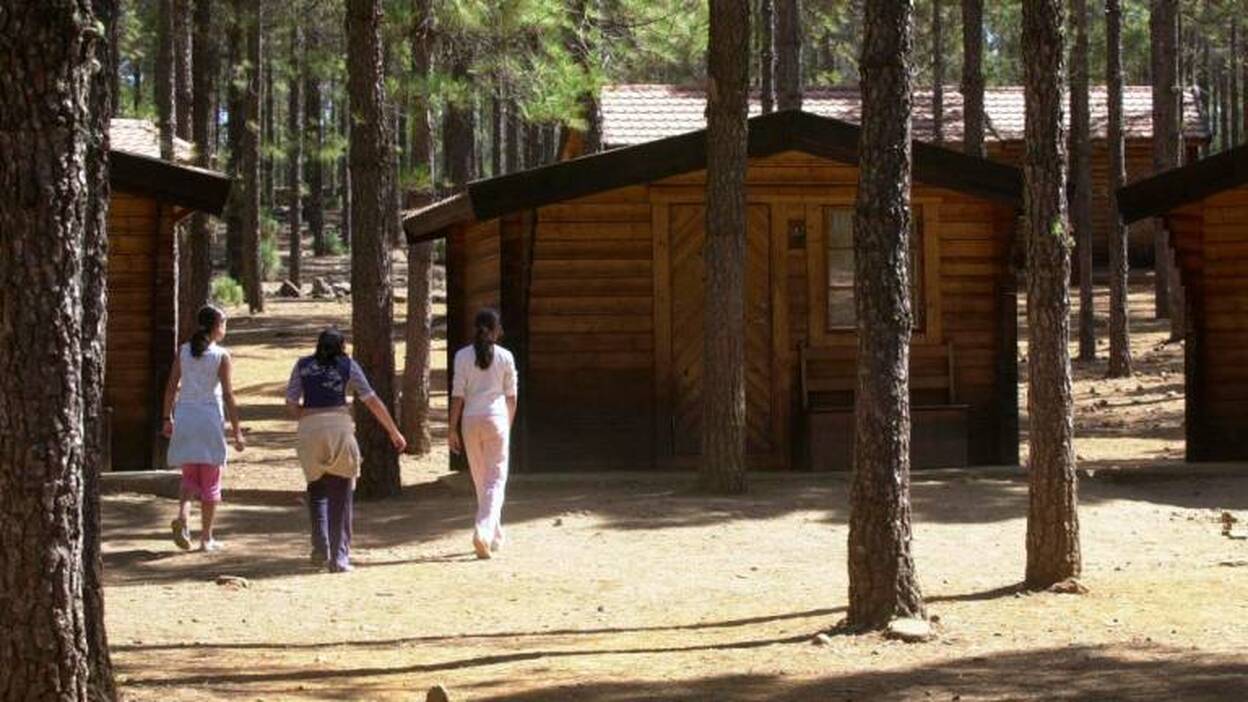 Una treintena de niños disfrutan esta semana del Campamento inclusivo de la ONCE