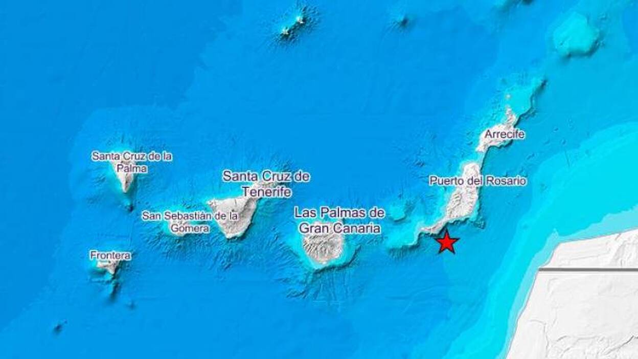 Enjambre sísmico en las costas de las islas