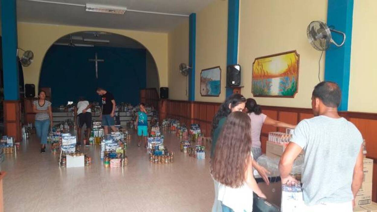 Los doce toneladas de comida social, desbloqueadas sin apoyo municipal