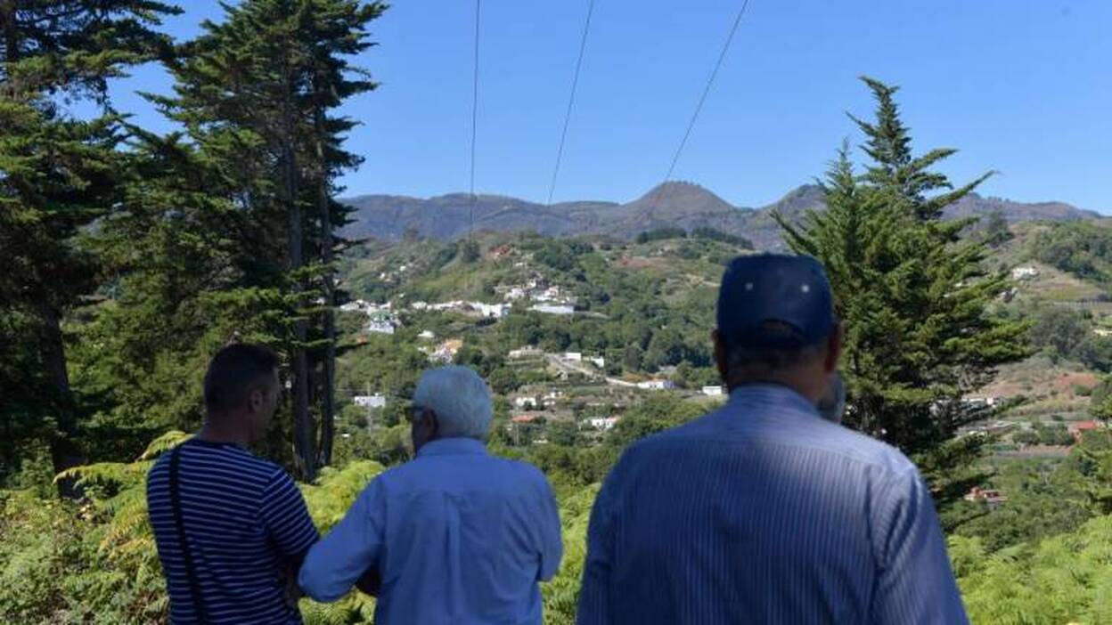 «Hemos subido a dar de comer a los animales y sabemos que están bien»