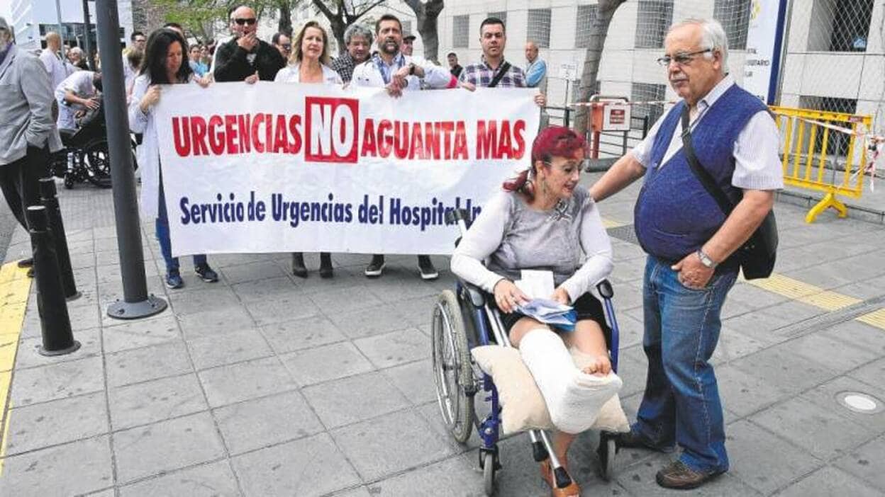 Canarias lleva una década a la cola de la sanidad de España