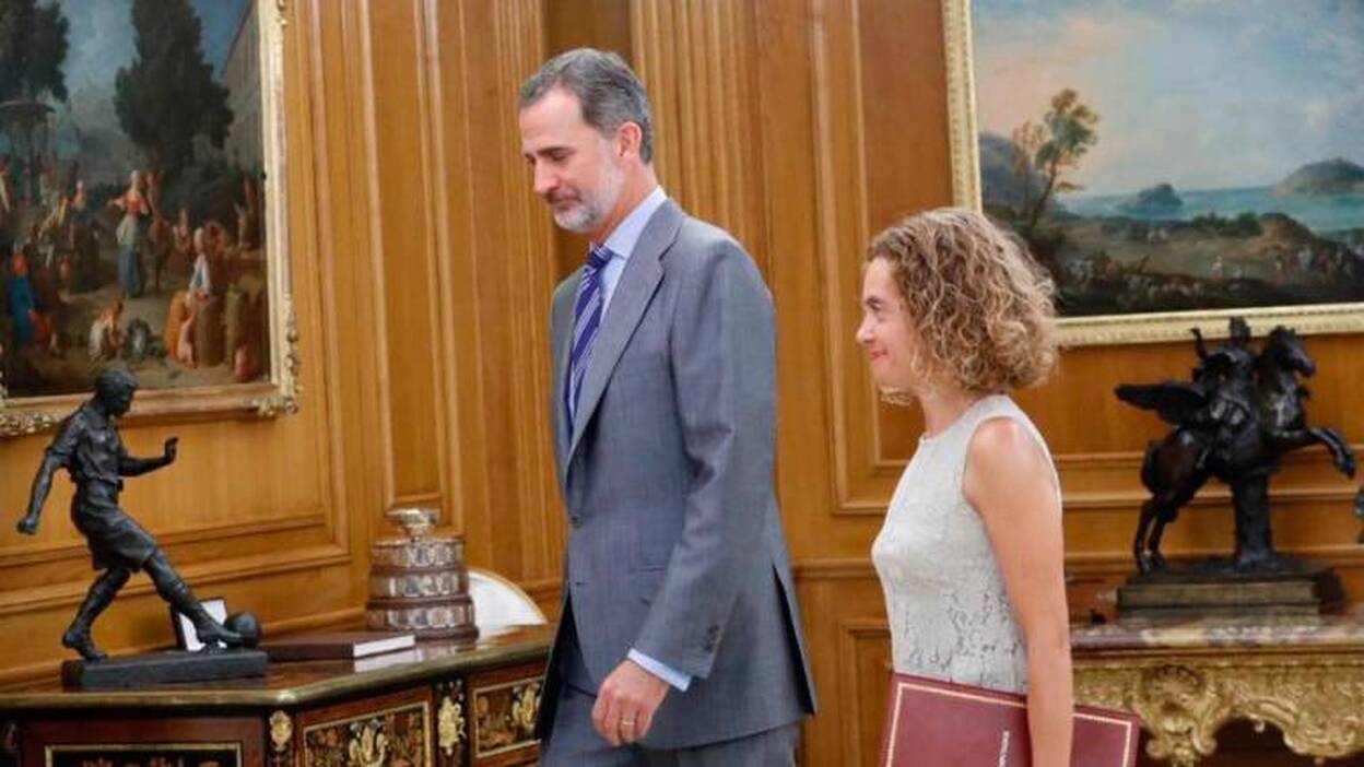El rey se reunirá este jueves con Batet en busca de candidato