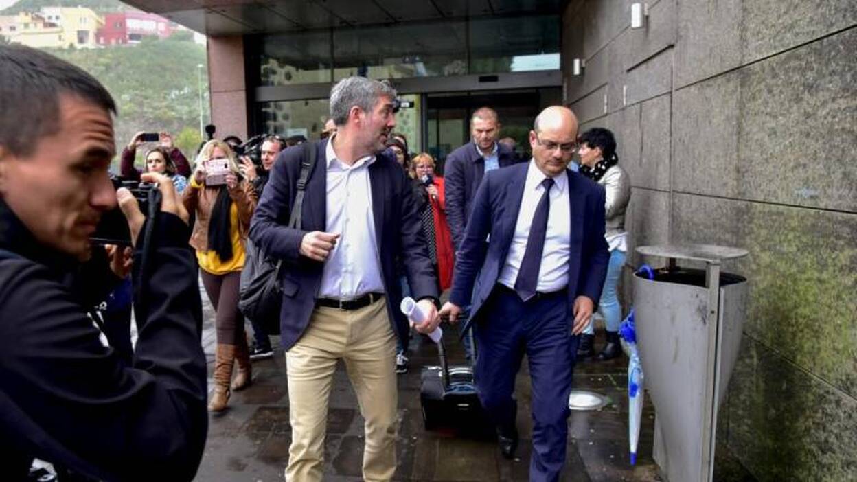 Otro revés a Clavijo: La Audiencia no anula un testimonio clave en el caso Grúas