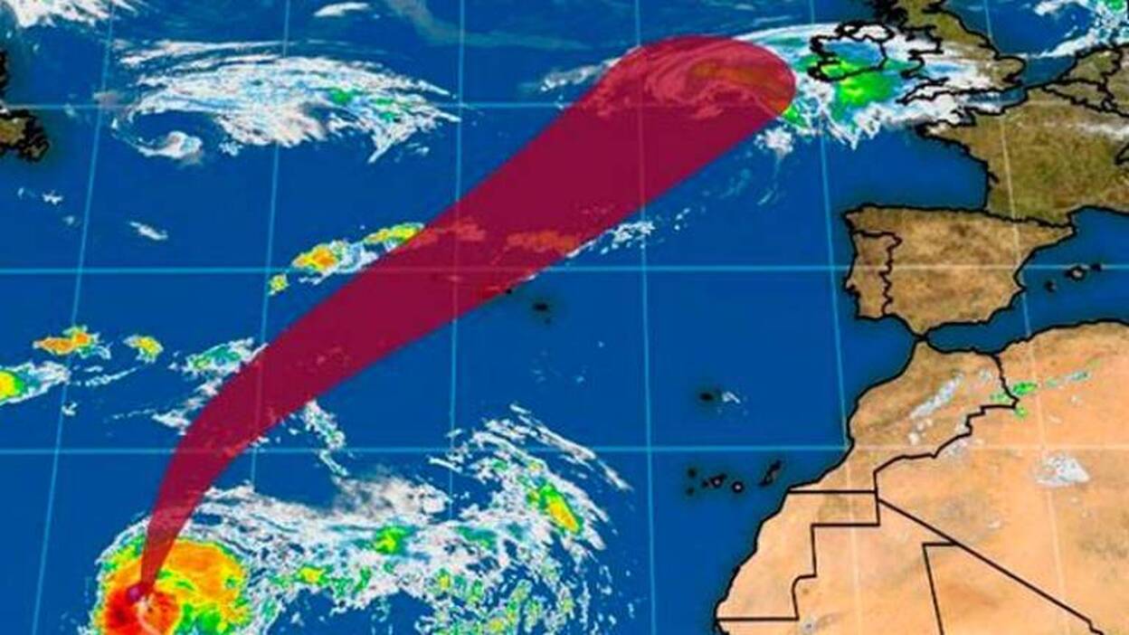 Octubre llega con calor a Canarias y con el huracán Lorenzo al norte peninsular