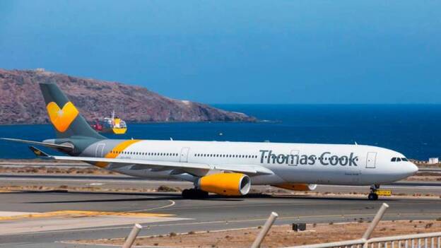 33.400 pasajeros de Thomas Cook desde los aeropuertos de Aena