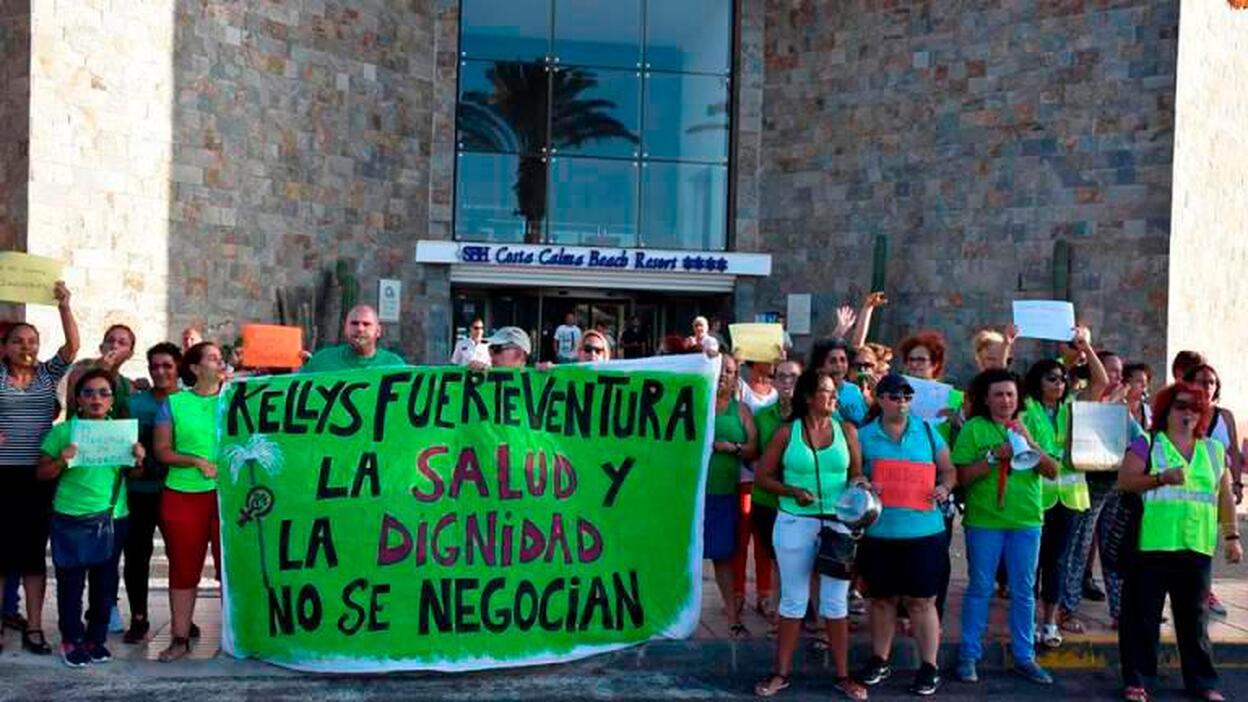 Las ‘Kellys’ denuncian despidos «al amparo» del Brexit y Thomas Cook