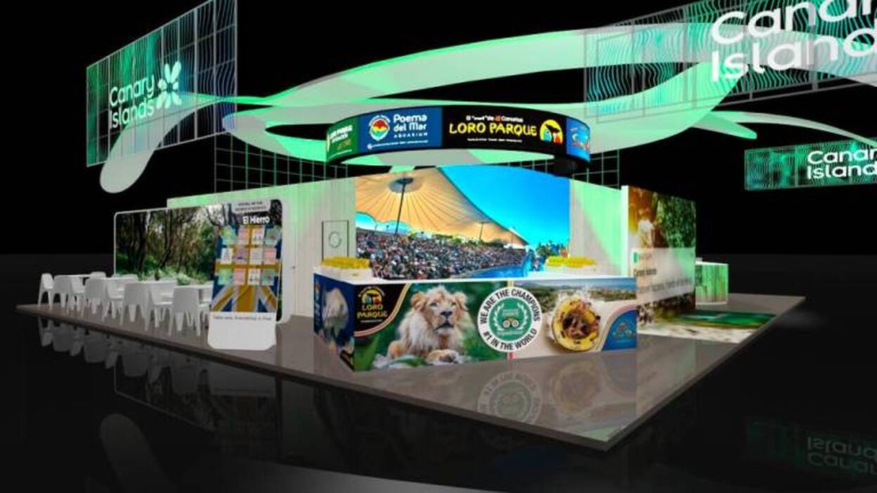 Canarias desvela su pabellón en la Feria Turismo Londres