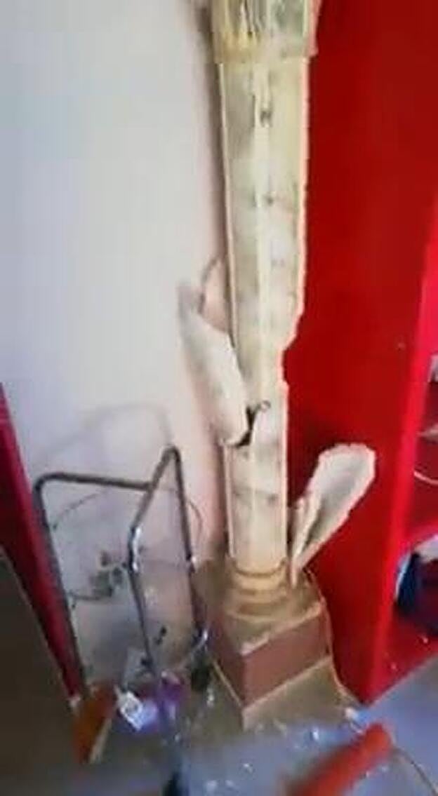 Destrozan un piso en Arinaga tras un desahucio