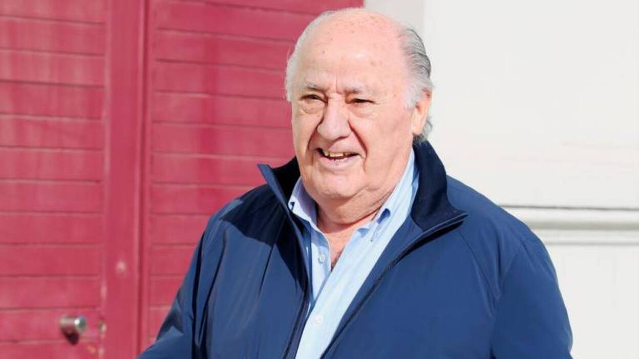 Amancio Ortega ingresará este lunes 813 millones por el dividendo que abonará Inditex