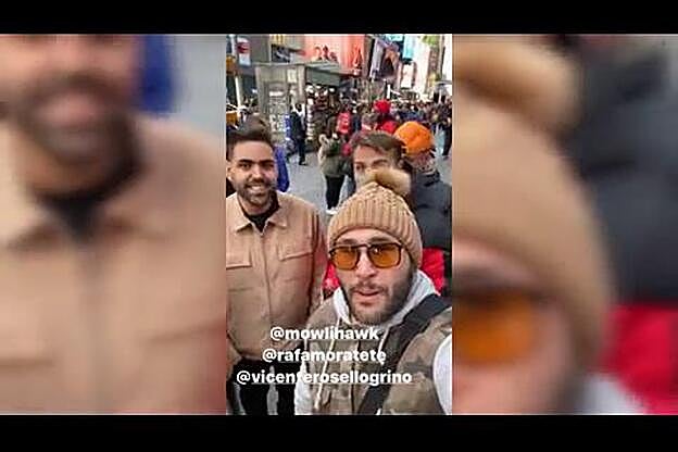 Kiko Rivera disfruta en NY