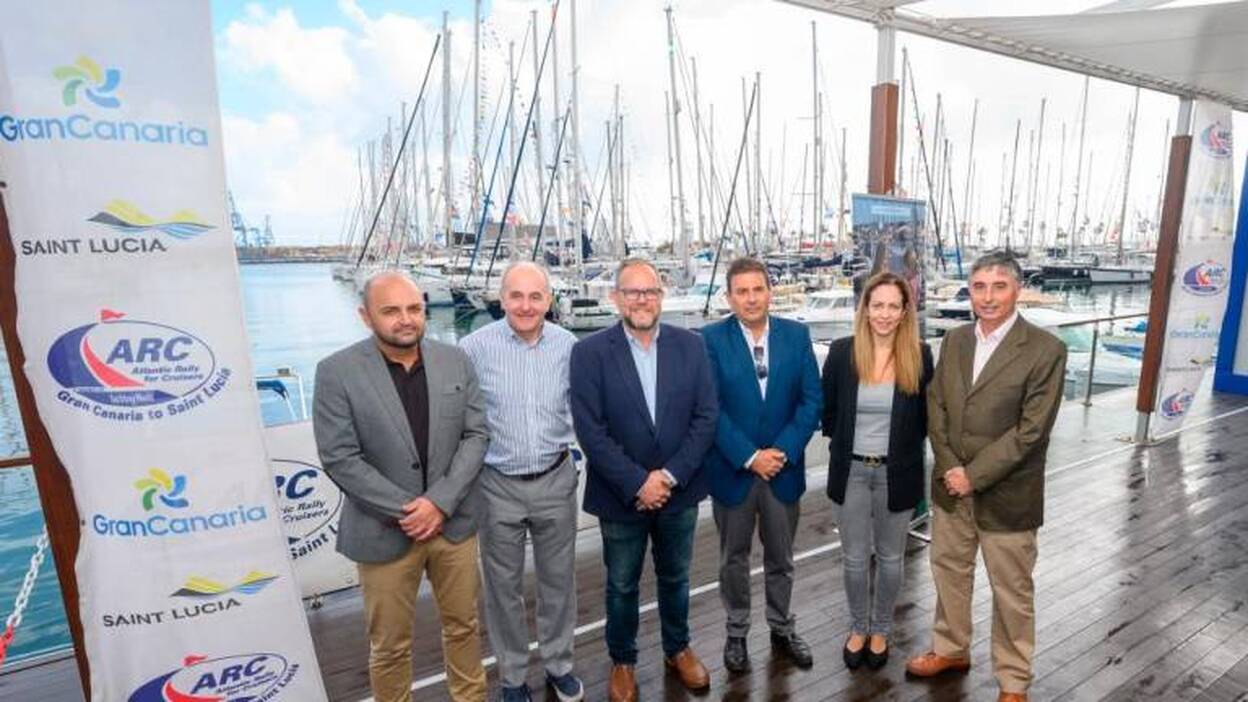 293 veleros de 46 naciones toman parte en la ARC